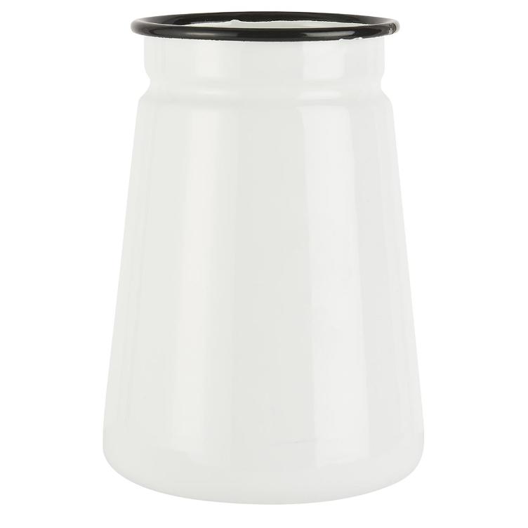 Emaille Vase / Kellentopf