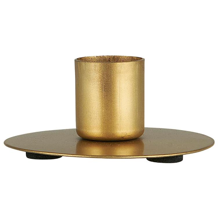 Kerzenhalter gold metal