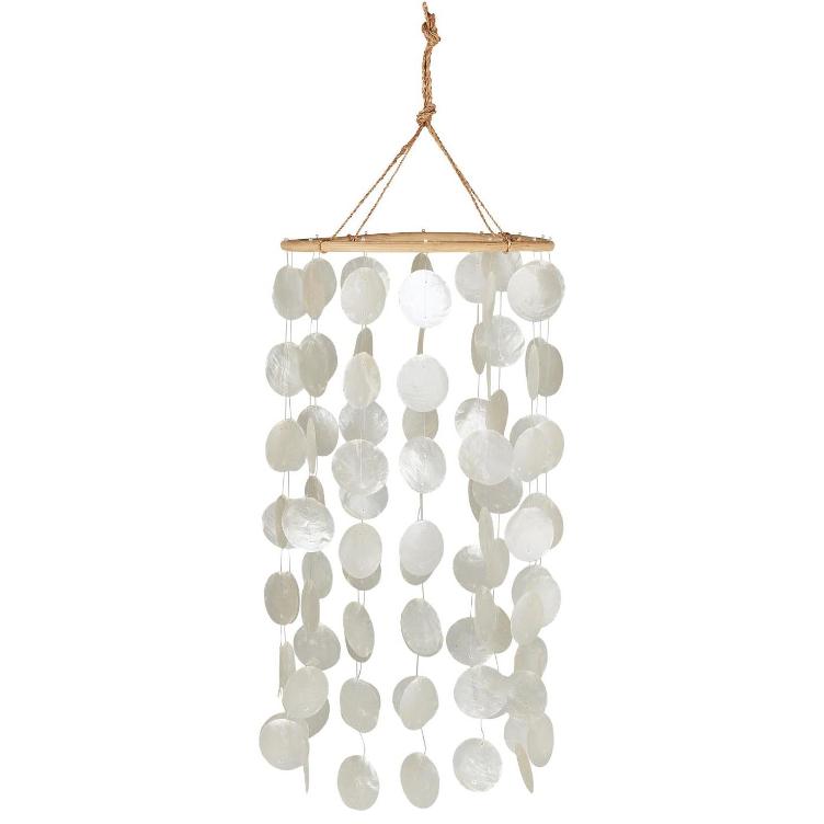 Windspiel Muscheln 7 Reihen