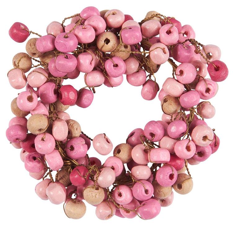 Kranz Holzperlen Ø 6 cm