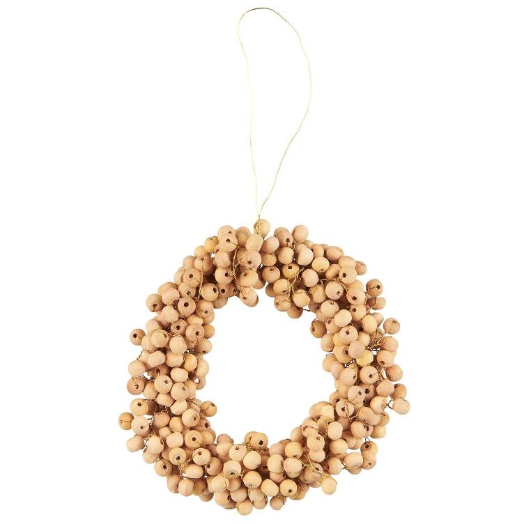 Kranz Holzperlen Ø 10 cm