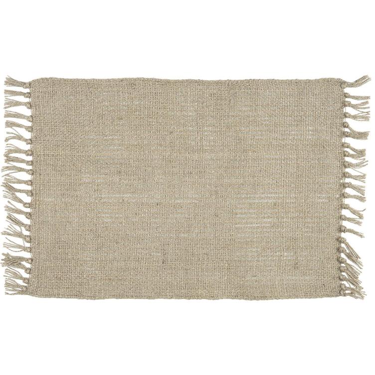 Tischset mit Fransen