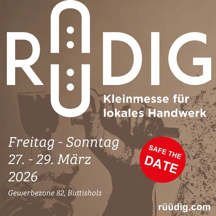 Rüüdig 2026 – Save the date