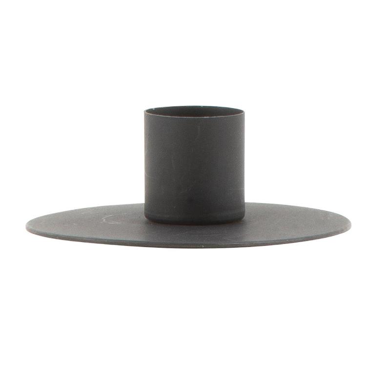 Kerzenhalter schwarz metall