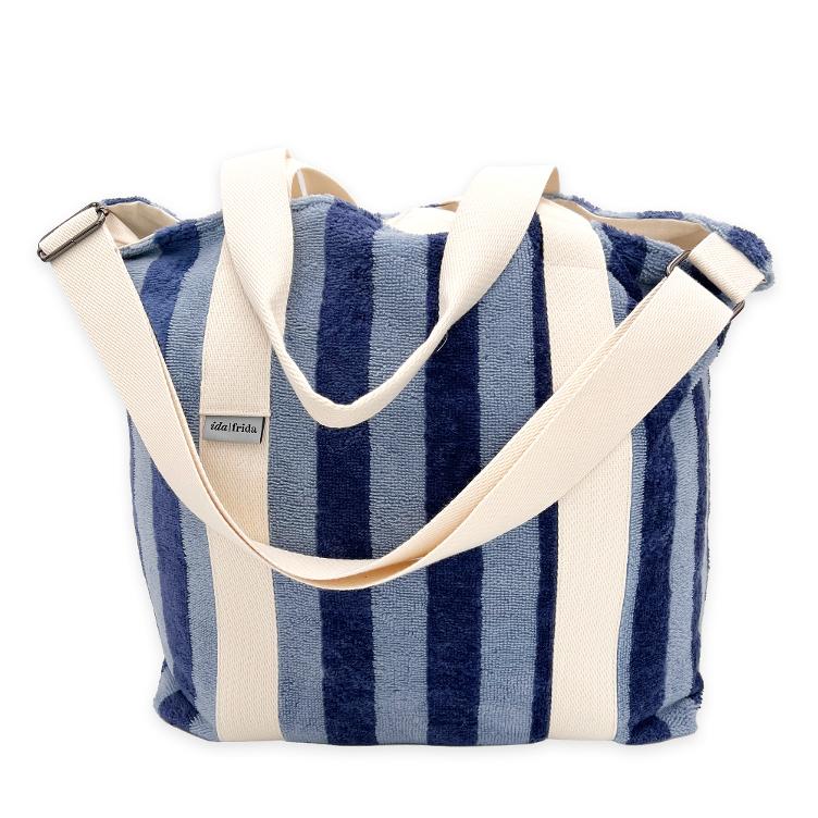 Badetasche FROTTEE S – blau/hellblau