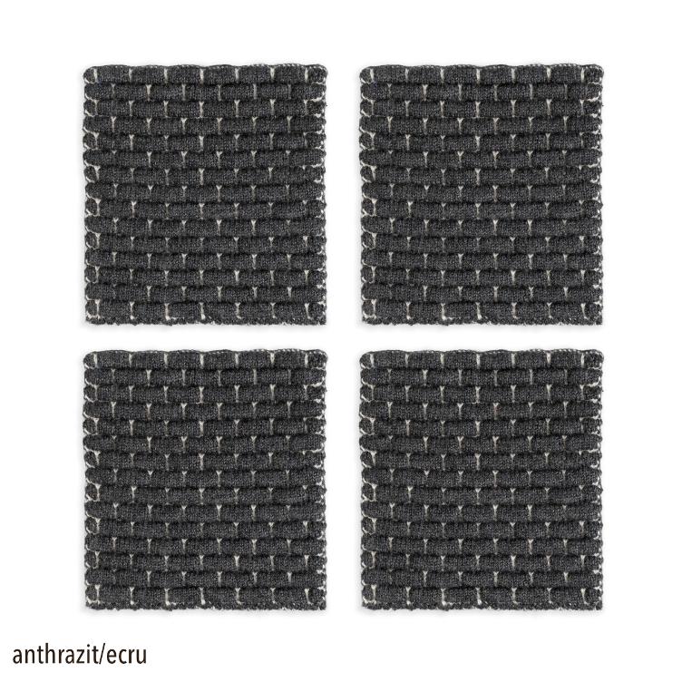 Glasuntersetzer Block – 4er Set
