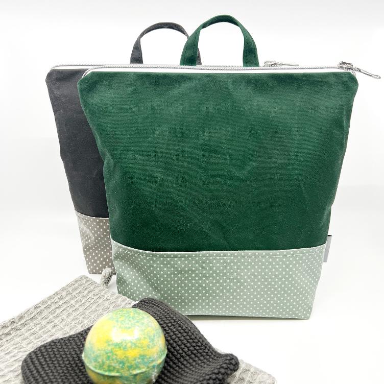 Necessaire unterteilt Oilskin