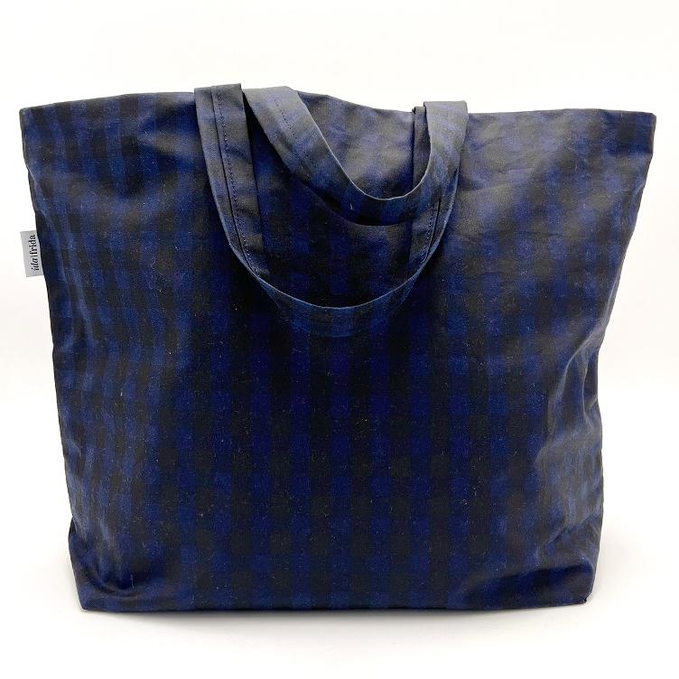 Shopper TRUDY – Karo blau