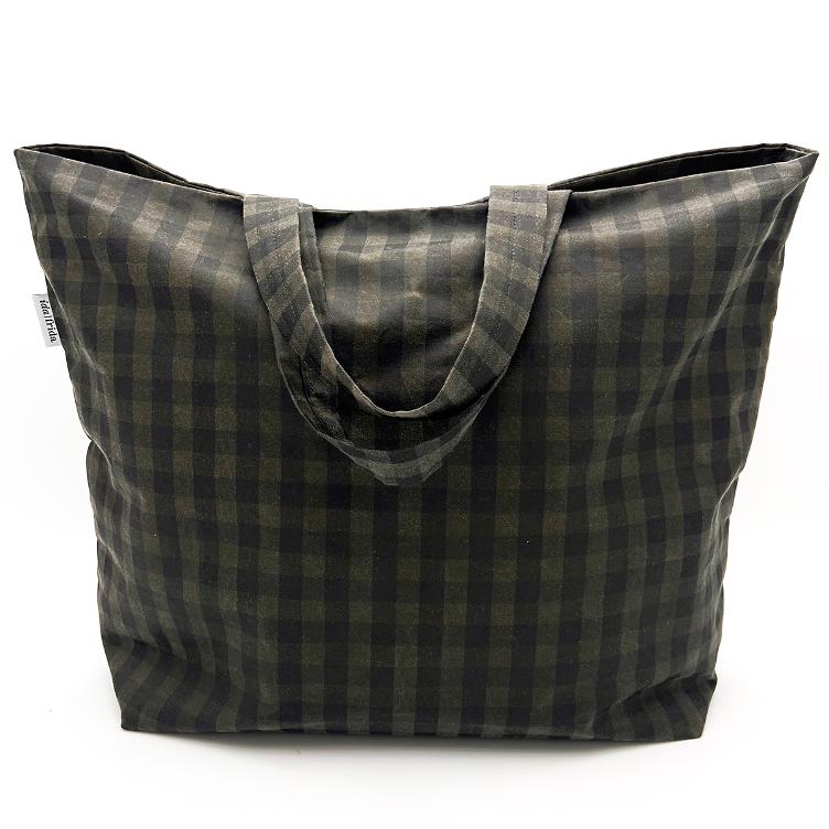Shopper TRUDY – Karo grün